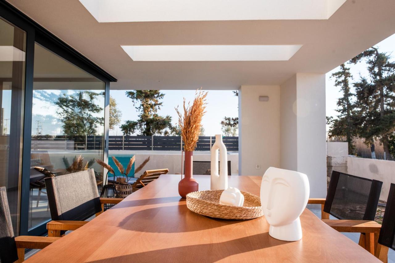 Serene Seafront Villas Nea Iraklia Zewnętrze zdjęcie